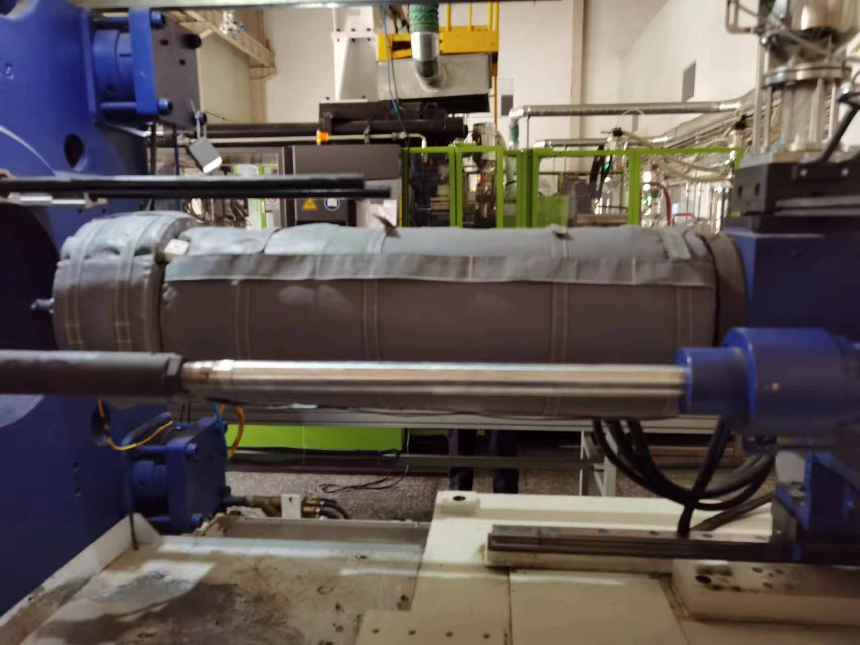 廣東省某注塑生產企業注塑機炮筒節能保溫案例